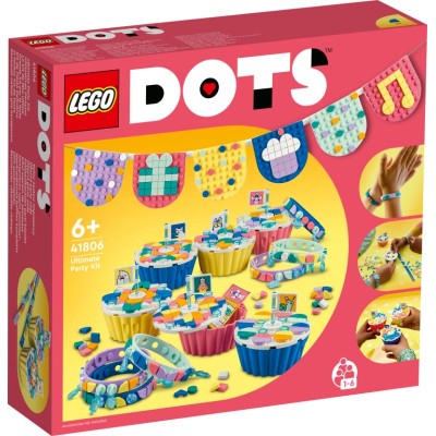 Šauniausias vakarėlio rinkinys LEGO® DOTS 41806