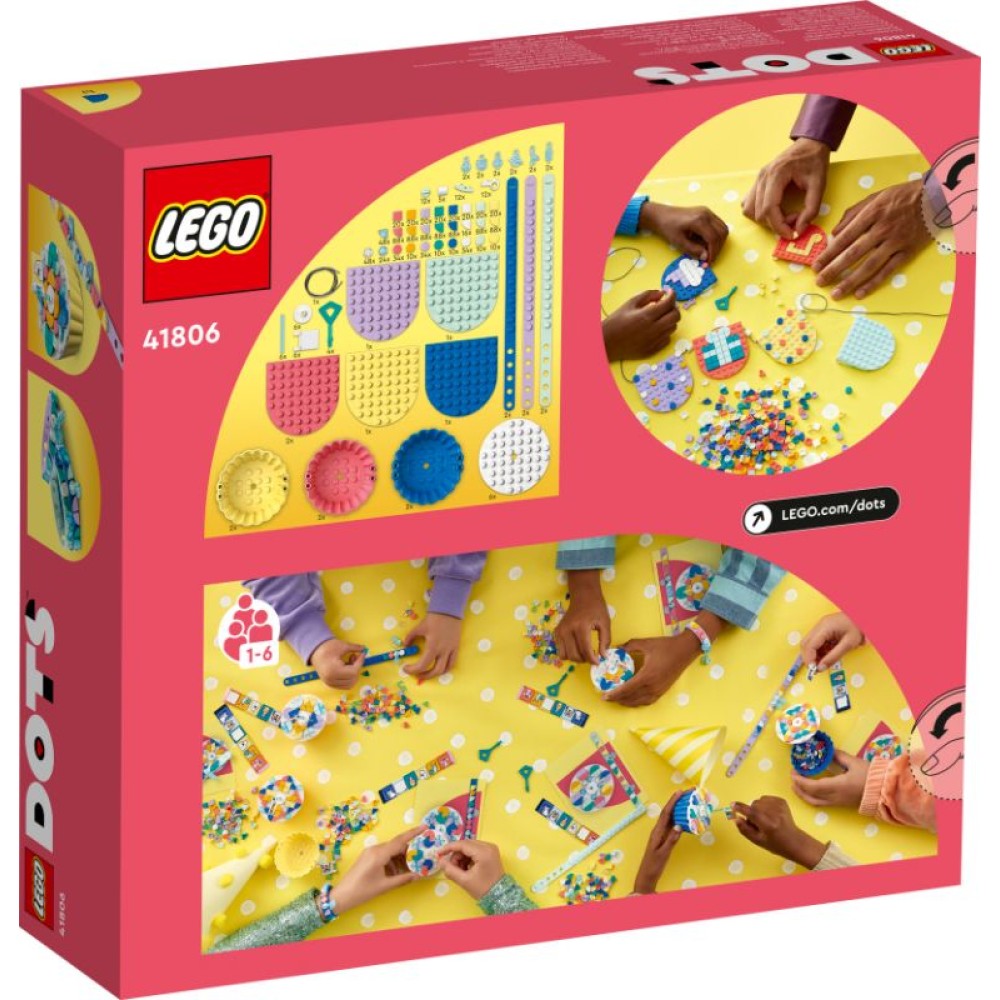 Šauniausias vakarėlio rinkinys LEGO® DOTS 41806
