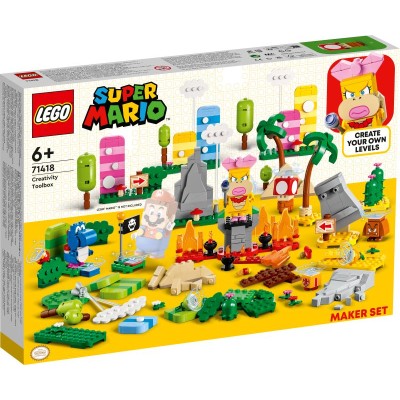 Kūrybinės įrankinės priemonės LEGO® Super Mario™ 71418