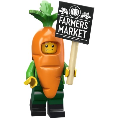 Carrot Mascot LEGO® minifigūrėlių 24 serija 71037-4