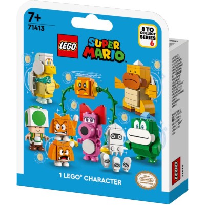 Personažų pakuočių 6 serija LEGO® Super Mario™ 71413 (1 atsitiktinis personažas)
