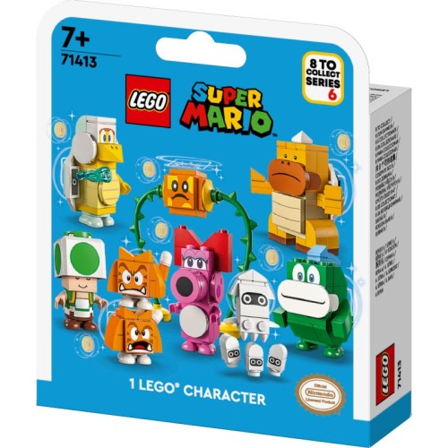 Personažų pakuočių 6 serija LEGO® Super Mario™ 71413 (1 atsitiktinis personažas)