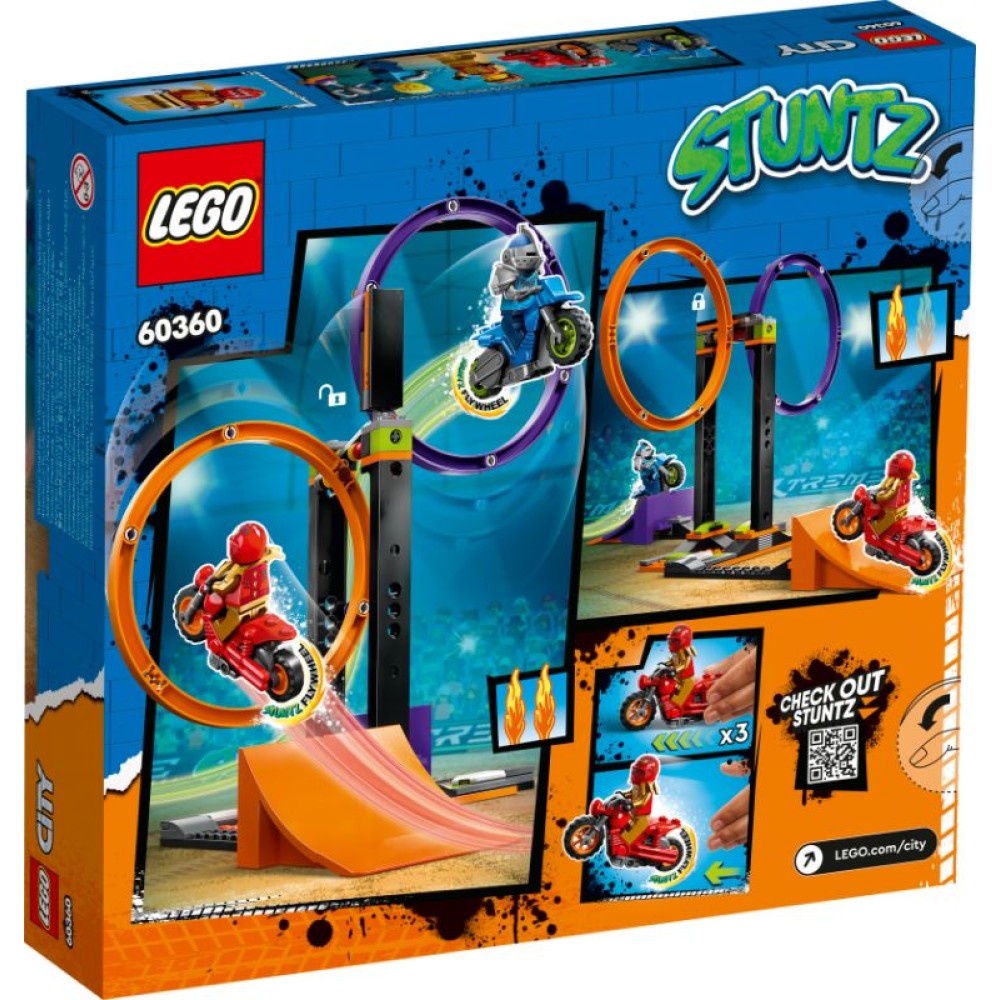 Besisukantis kaskadininkų iššūkis LEGO® City 60360