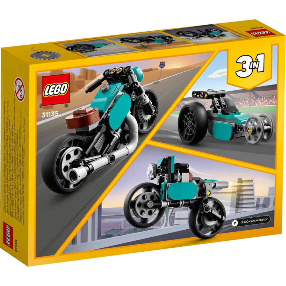 Senovinis motociklas LEGO® Creator 3in1 31135
