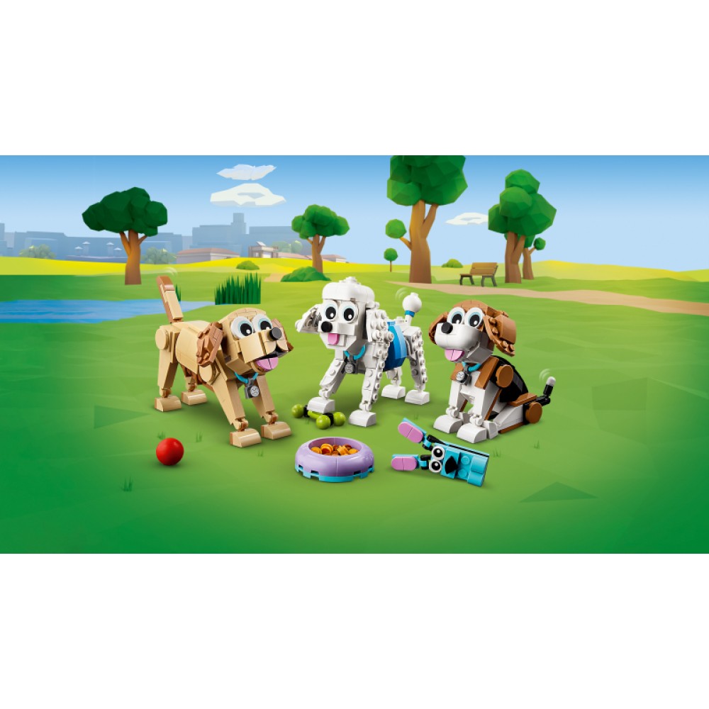 Žavūs šunys LEGO® Creator 3in1 (31137)