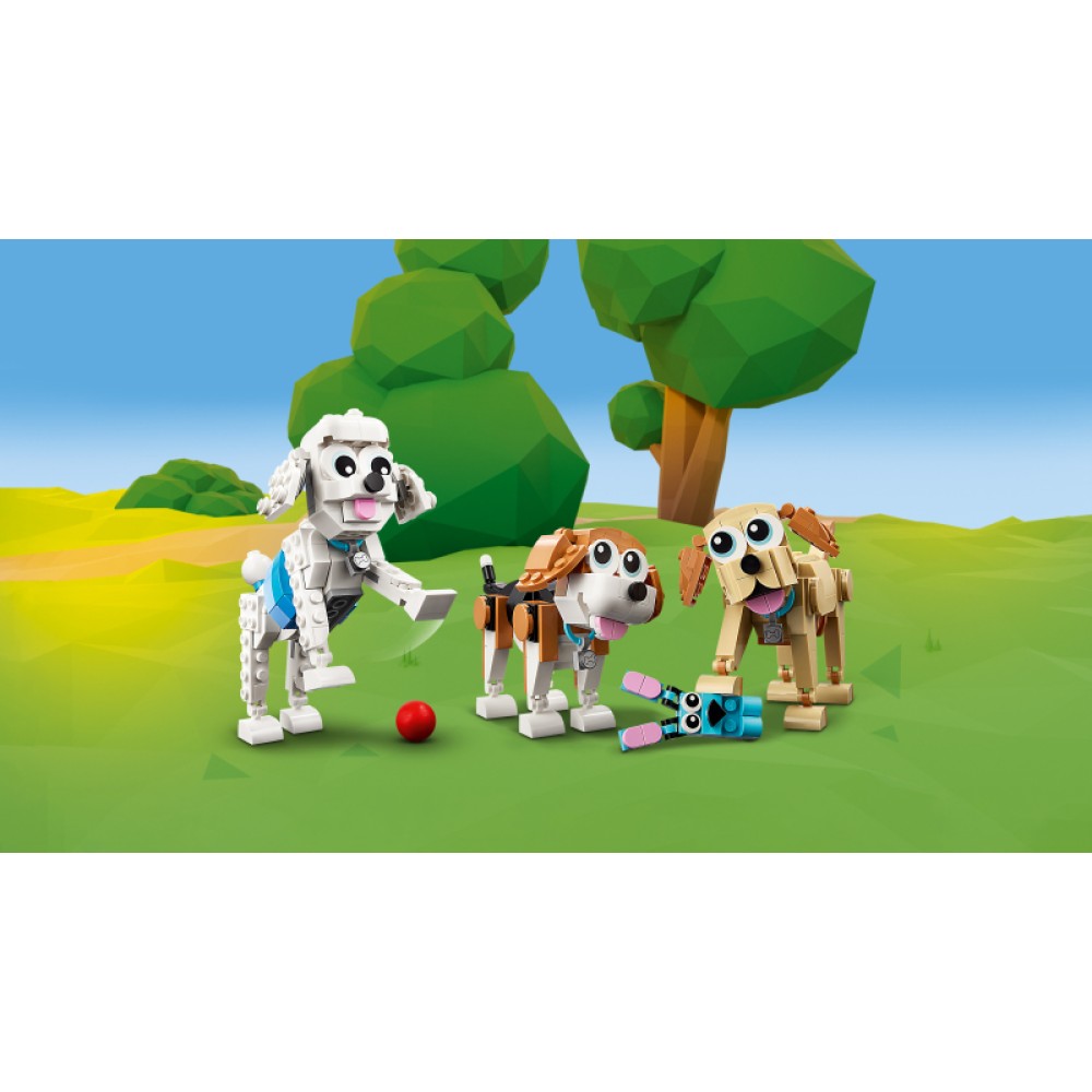 Žavūs šunys LEGO® Creator 3in1 (31137)