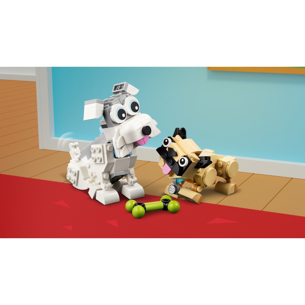 Žavūs šunys LEGO® Creator 3in1 (31137)