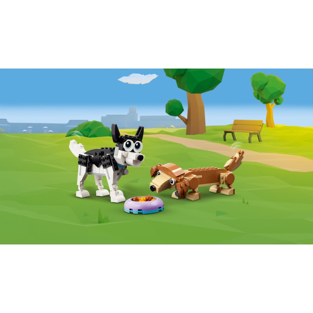 Žavūs šunys LEGO® Creator 3in1 (31137)