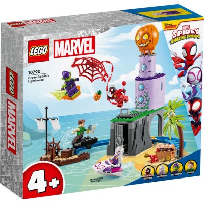  Voriuko komanda Žaliojo goblino švyturyje LEGO® Marvel 10790 