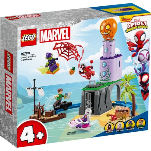  Voriuko komanda Žaliojo goblino švyturyje LEGO® Marvel 10790 