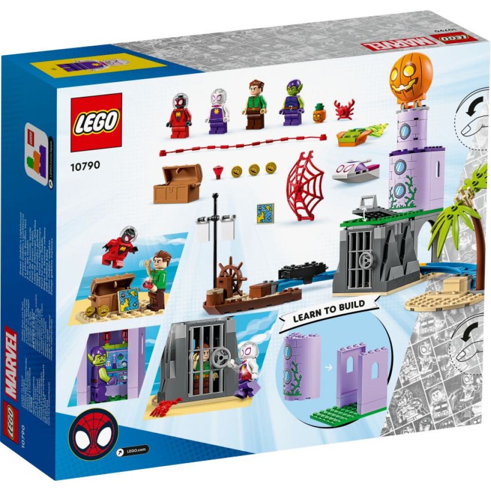  Voriuko komanda Žaliojo goblino švyturyje LEGO® Marvel 10790 