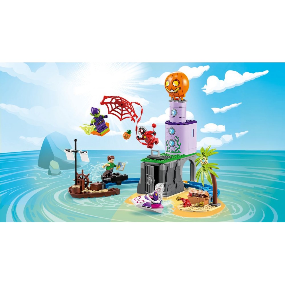  Voriuko komanda Žaliojo goblino švyturyje LEGO® Marvel 10790 