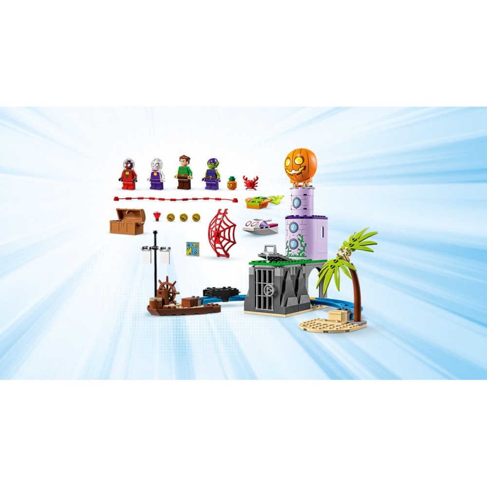  Voriuko komanda Žaliojo goblino švyturyje LEGO® Marvel 10790 