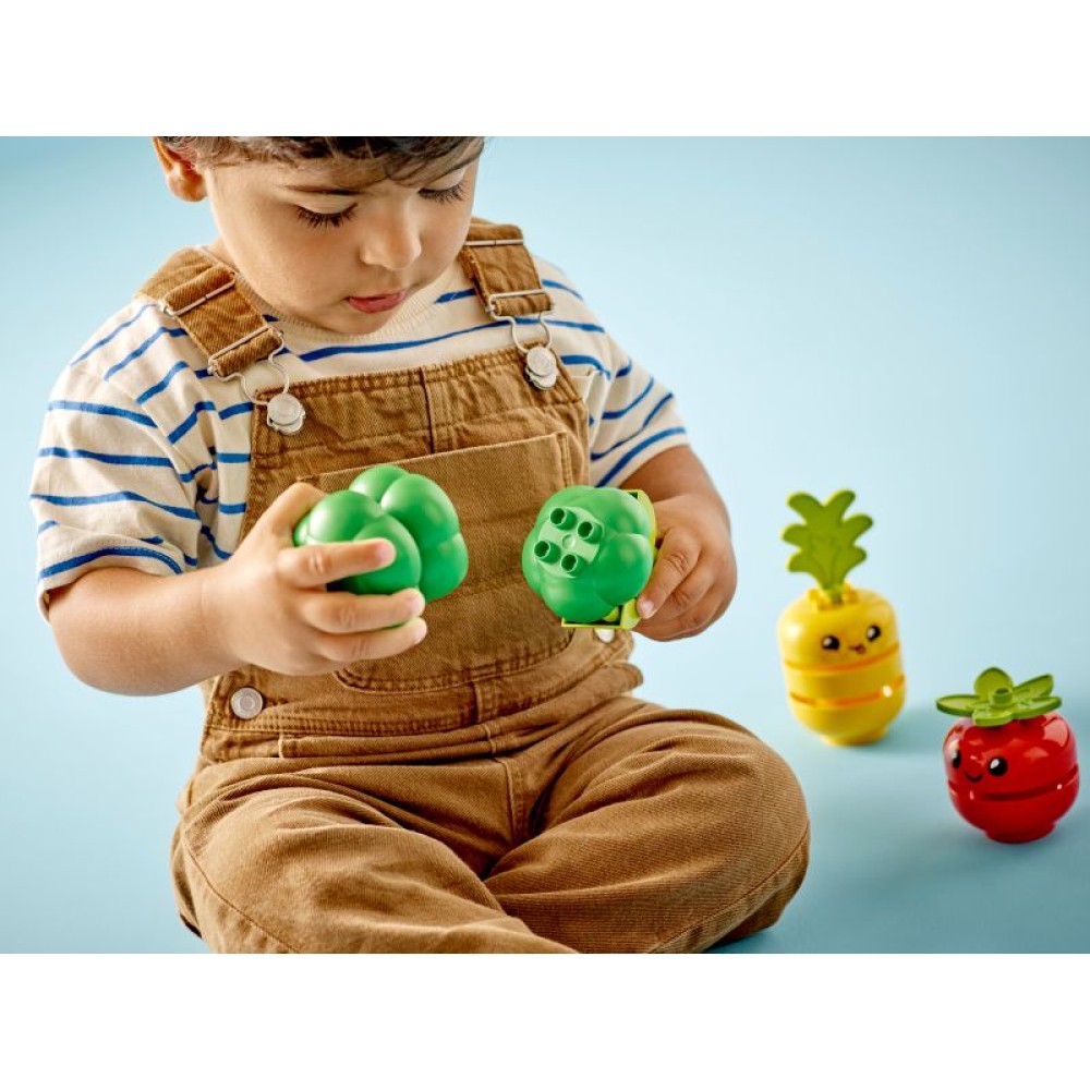 Mano pirmasis vaisių ir daržovių traktorius LEGO® DUPLO® 10982