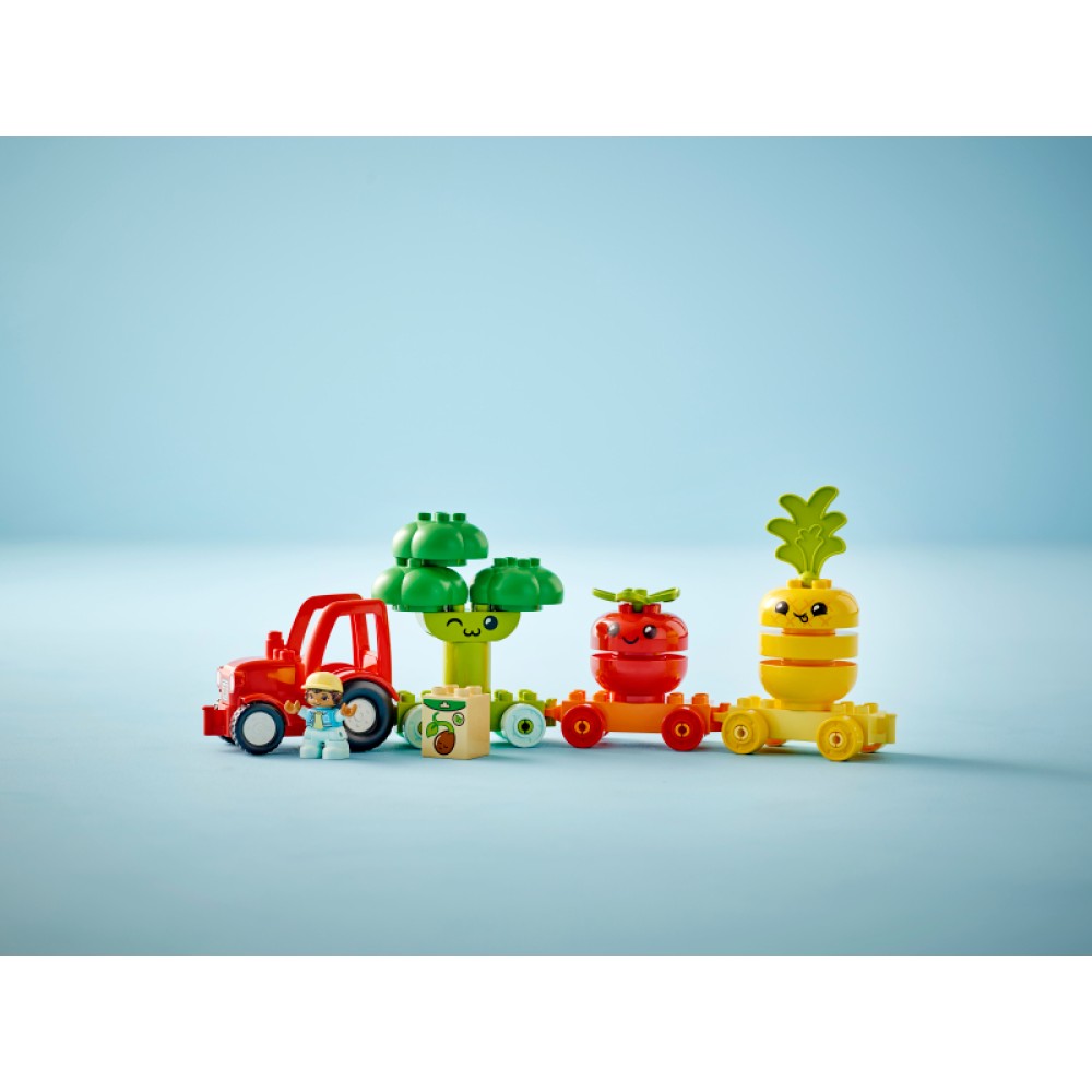 Mano pirmasis vaisių ir daržovių traktorius LEGO® DUPLO® 10982