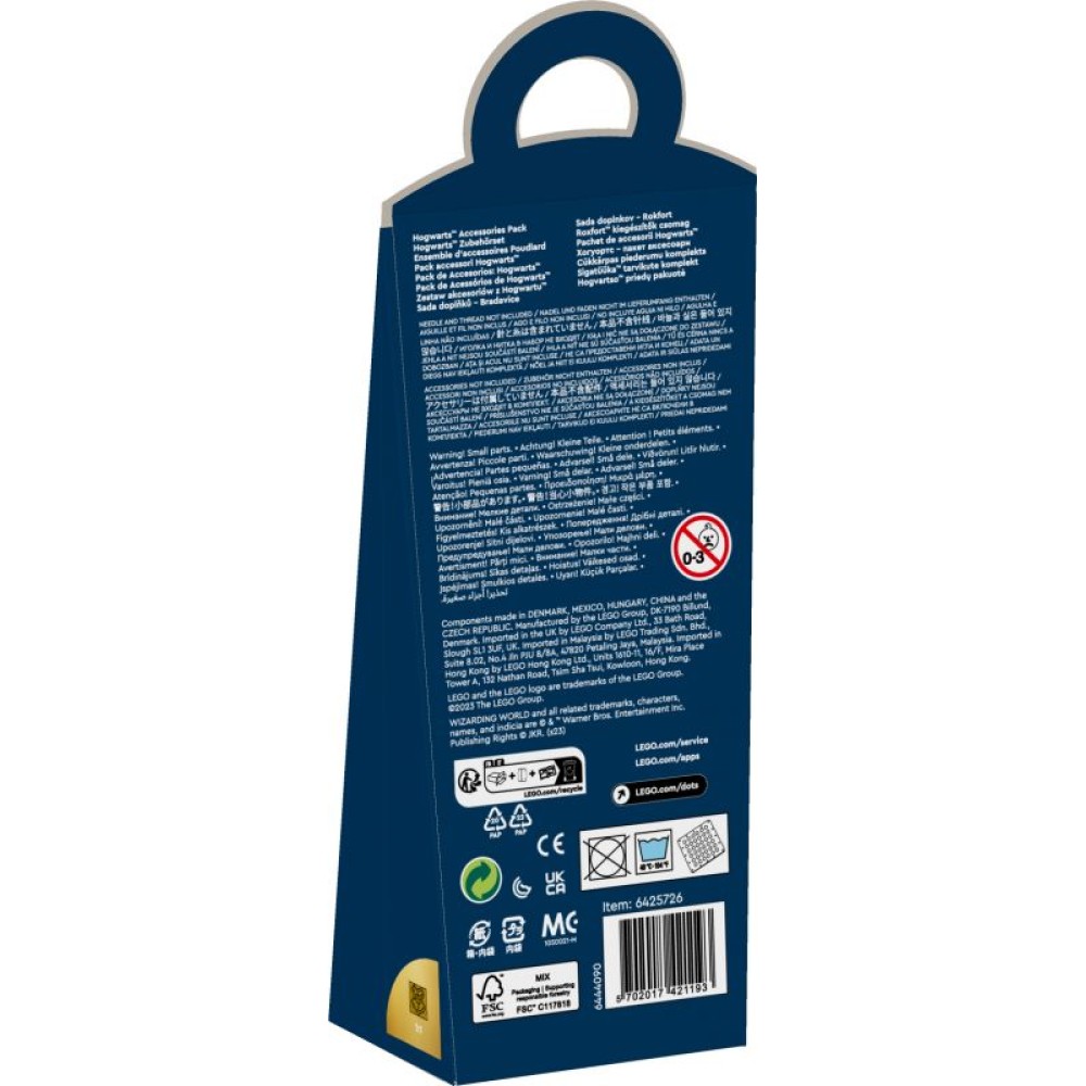 Hogvartso priedų rinkinys LEGO® DOTS 41808
