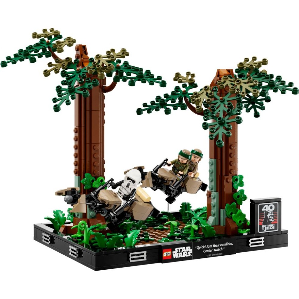 LEGO Star Wars Endoro™ greitaeigio motociklo gaudynių diorama 75353 