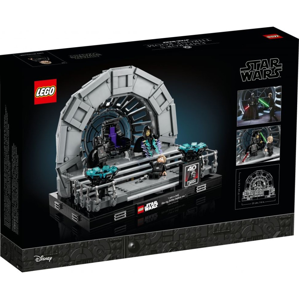 LEGO Star Wars Imperatoriaus sosto menės™ diorama 75352