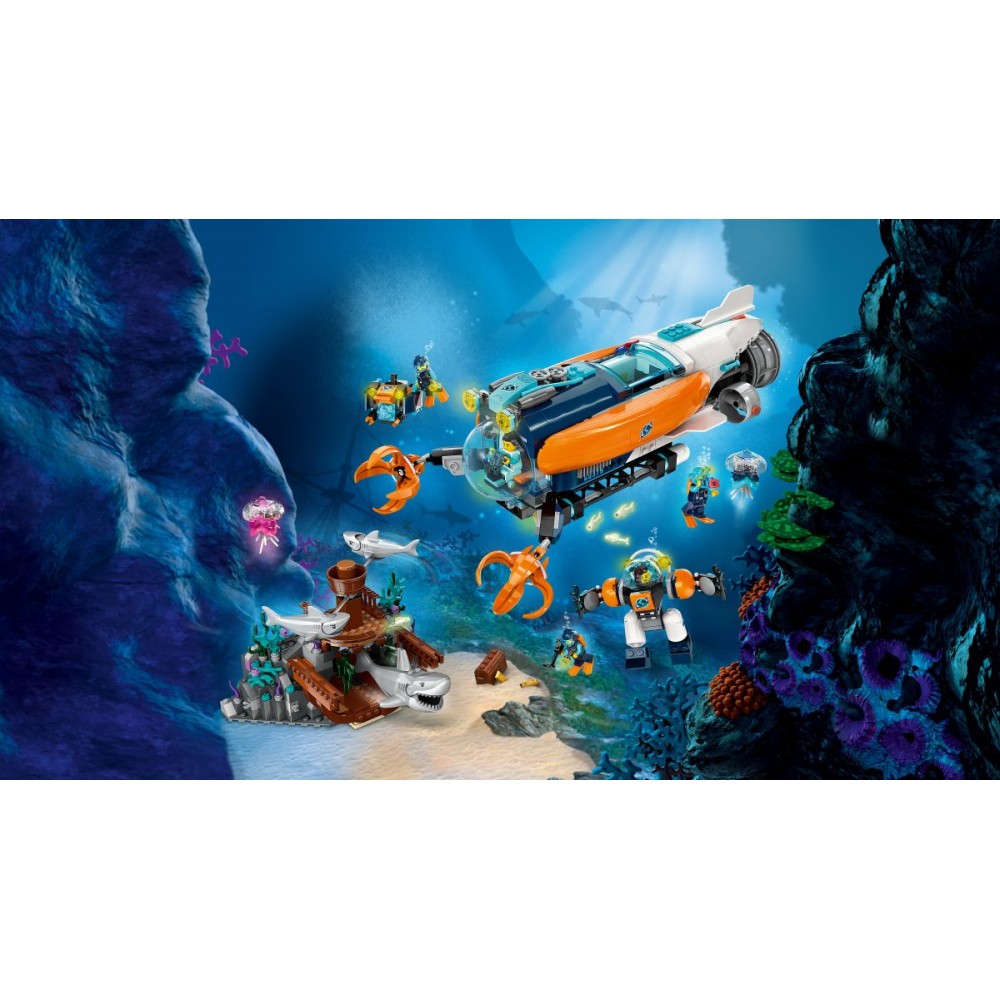 LEGO City Tyrinėtojų giliavandenis povandeninis laivas 60379