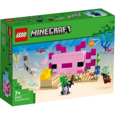 LEGO Minecraft Aksolotlio namas 21247