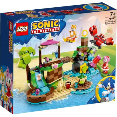 LEGO Sonic Amy gyvūnų gelbėjimo tarnybos sala 76992