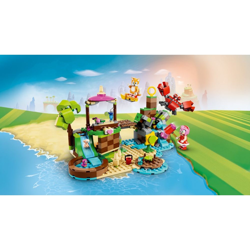 LEGO Sonic Amy gyvūnų gelbėjimo tarnybos sala 76992