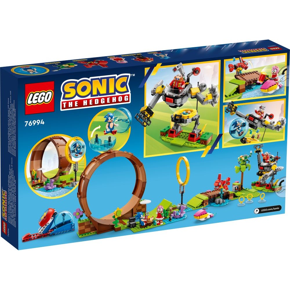 LEGO Sonic Žaliojo kalno zonos kilpos iššūkis 76994