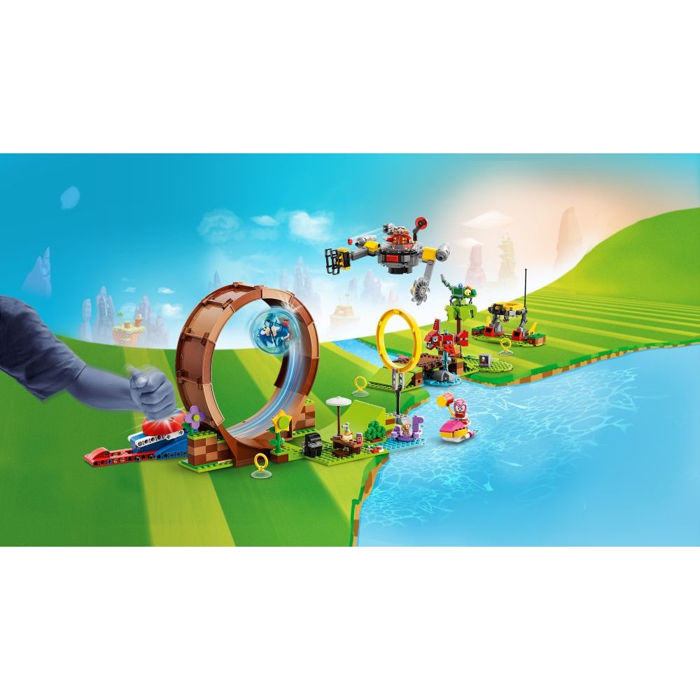 LEGO Sonic Žaliojo kalno zonos kilpos iššūkis 76994