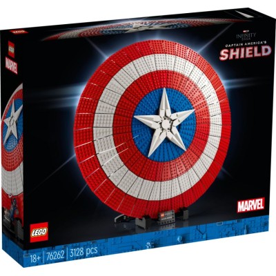 LEGO Marvel Captain America skydas 76262