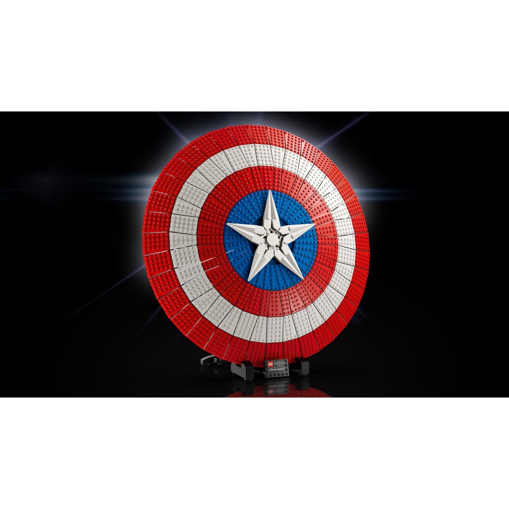 LEGO Marvel Captain America skydas 76262