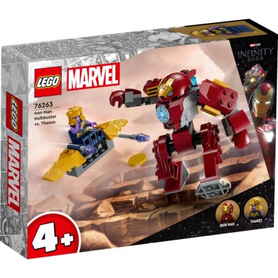 LEGO Marvel Geležinis žmogus Hulkbuster prieš Thanos 76263
