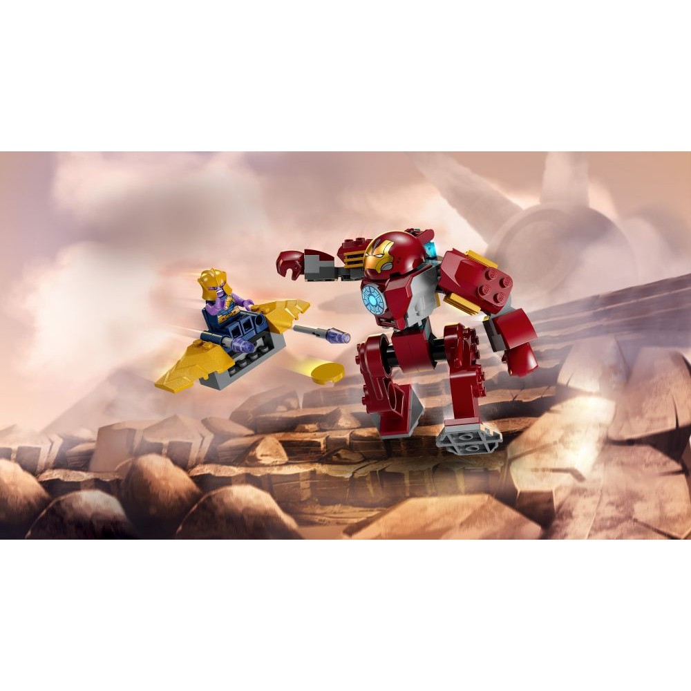 LEGO Marvel Geležinis žmogus Hulkbuster prieš Thanos 76263