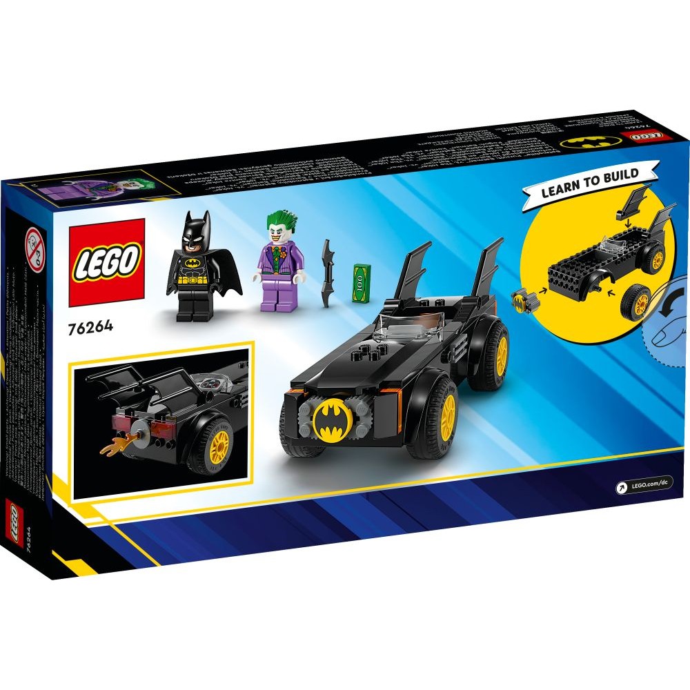 LEGO Marvel Betmeno automobilio gaudynės: Betmenas ir Džokeris 76264