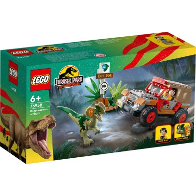 LEGO Jurassic Park Dilofozauro pasala​ 76958