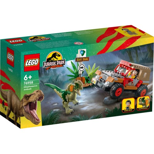 LEGO Jurassic Park Dilofozauro pasala​ 76958