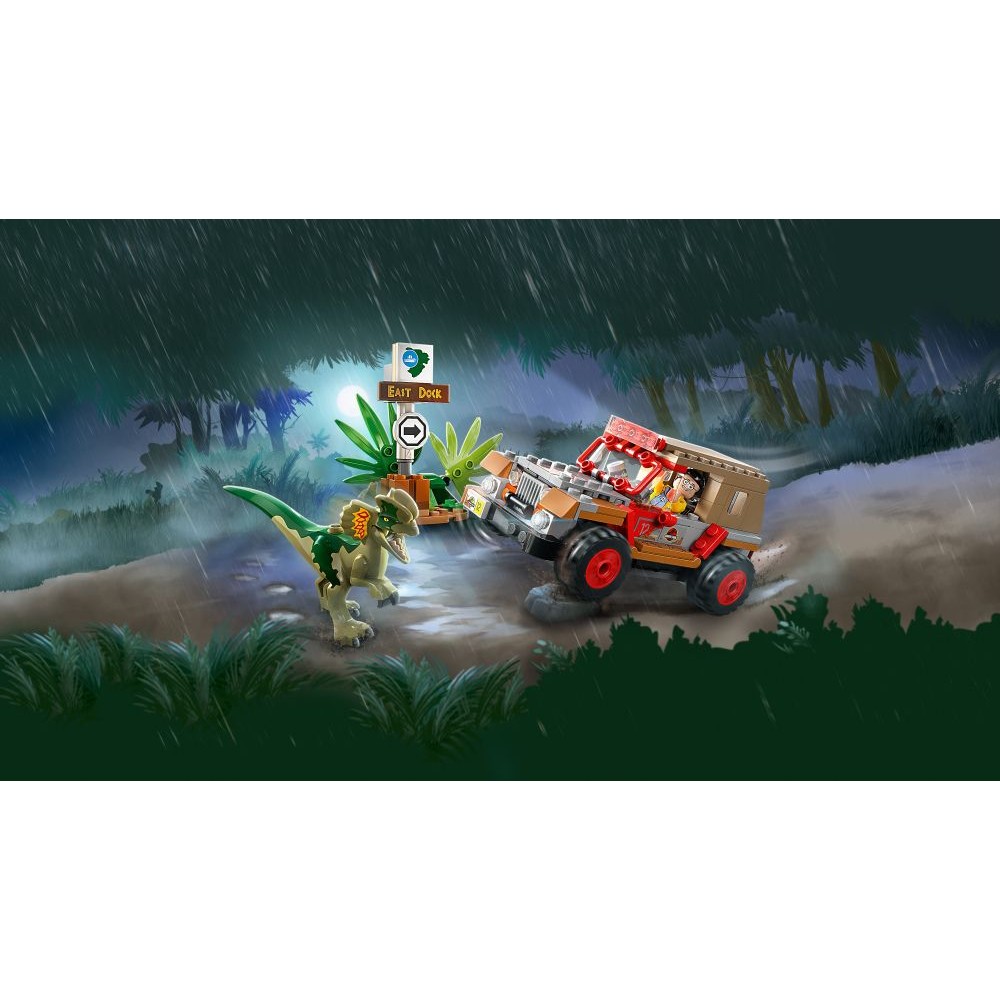 LEGO Jurassic Park Dilofozauro pasala​ 76958