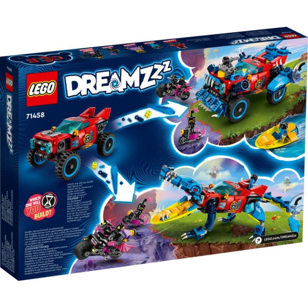 LEGO DREAMZzz Krokodilo automobilis 71458