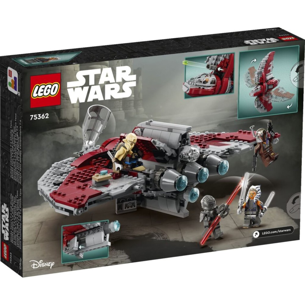 LEGO Star Wars Ahsoka Tano džedajų transportlaivis T-6 75362 