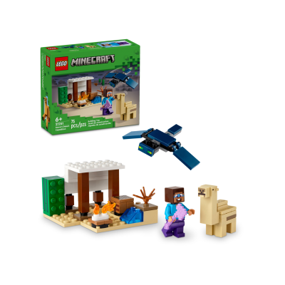 LEGO Minecraft Styvo ekspedicija dykumoje 21251